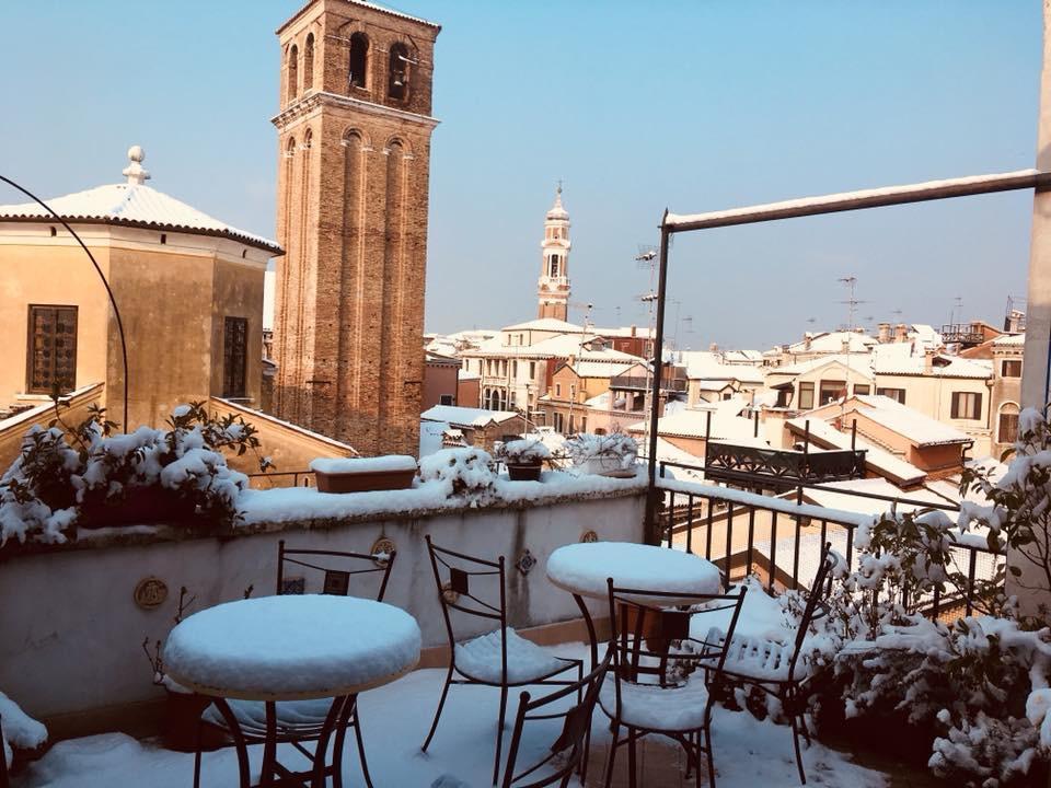 B&B La Terrazza Dei Miracoli Venedig Exterior foto